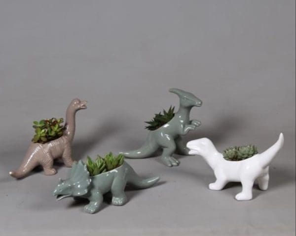 Dinosaure en céramique