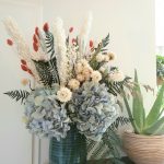 Bouquet de fleurs séchées